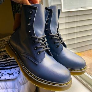 Brand New Navy Dr. Martens
